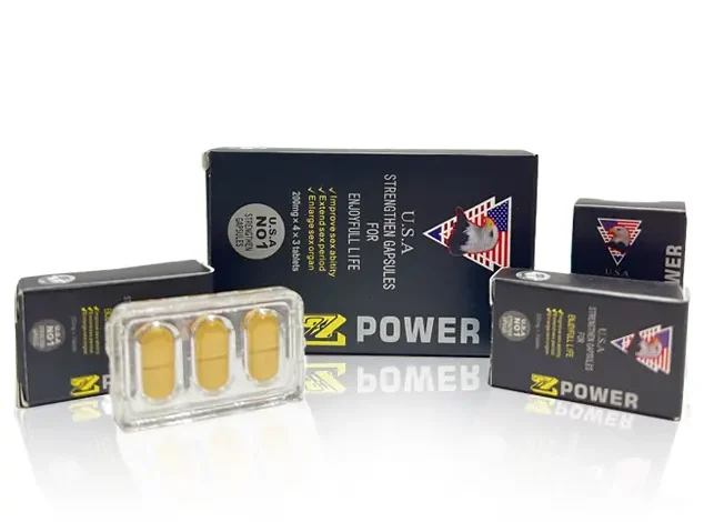 قرص زد پاور Z-Power | تقویت فوری نعوظ، افزایش میل و استقامت جنسی – ۱۲ عددی اصل و اورجینال