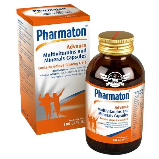 قرص فارماتون Pharmaton | مولتیویتامین و مینرال همراه با جینسینگ – ۱۰۰ عددی اصل و اورجینال