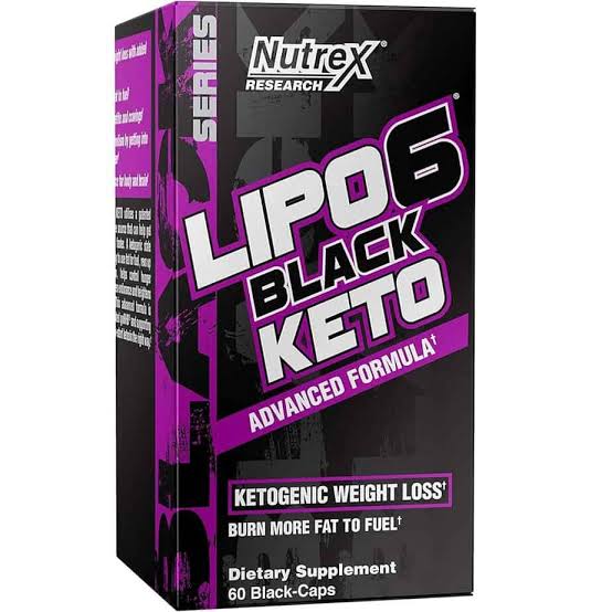 قرص لاغری لیپو سیکس بلک کتو LIPO-6 Black Keto | چربی‌سوز و کمک به ورود به کتوز – ۶۰ عددی اصل و اورجینال