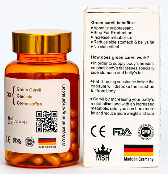 قرص لاغری جی‌سی اسلیمینگ GC Slimming | چربی‌سوز و کنترل اشتها – ۶۰ عددی اصل و اورجینال
