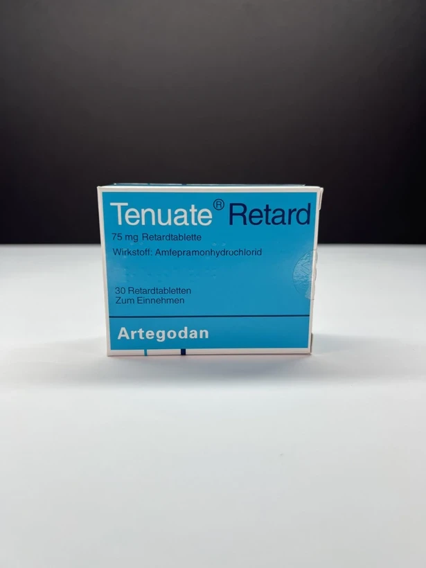 قرص لاغری تنوئید ریتارد Tenuate Retard | کاهش اشتها قوی و اثرگذاری طولانی‌مدت – ۳۰ و ۶۰ عددی اصل و اورجینال